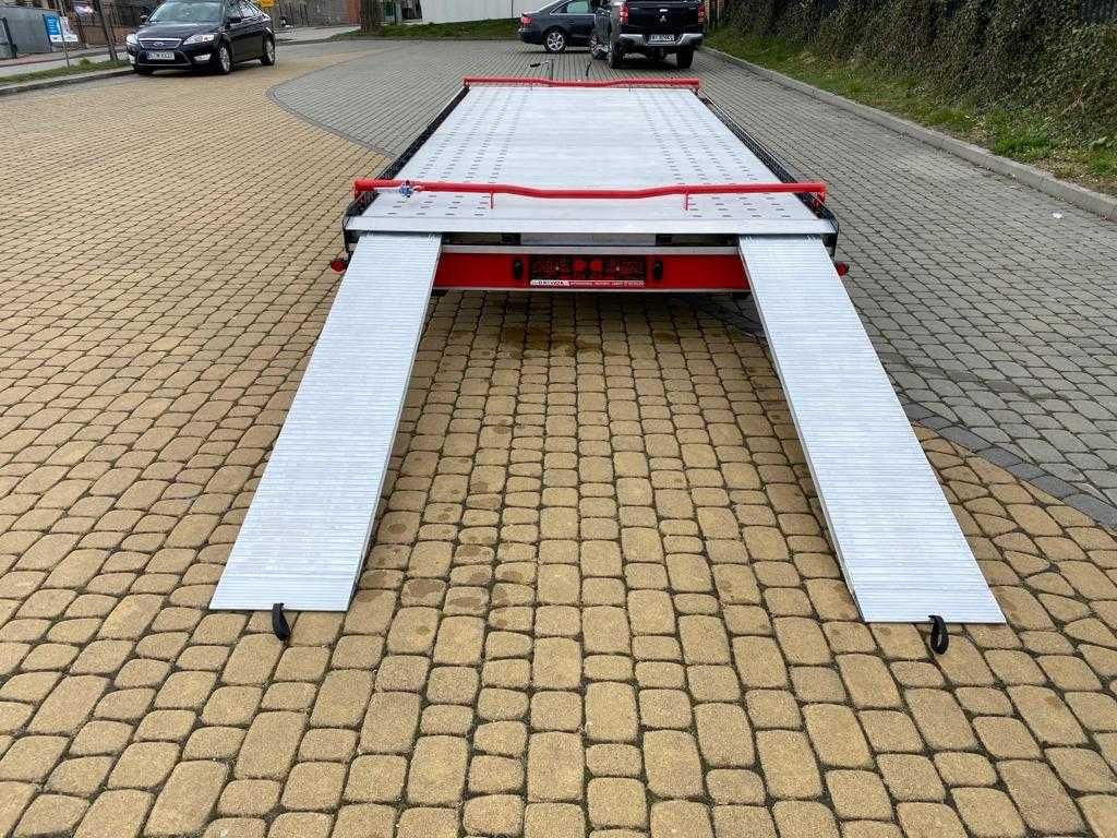 Laweta aluminiowa - platforma 5 x 2,1 DMC 3000 kg.