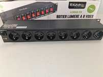 J029 Ibiza Light LC806S-FR Listwa Zasilająca 8-Kanałowa 19" Rack