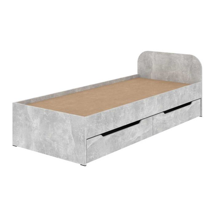 Кровать односпальная СОНЯ 80х190 с ящиками 3 варианта / 10 цветов