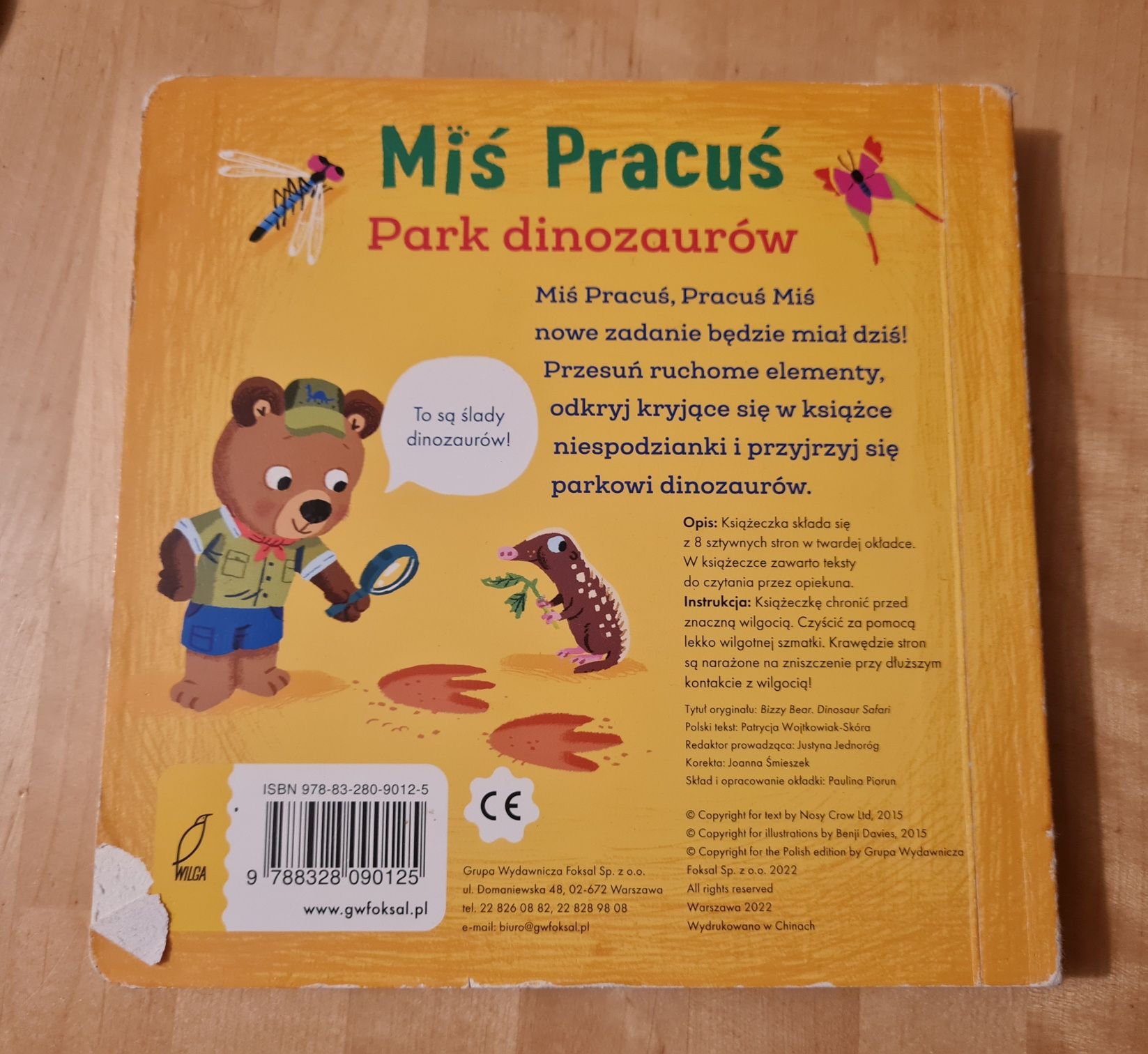 Miś pracuś Park dinozaurów