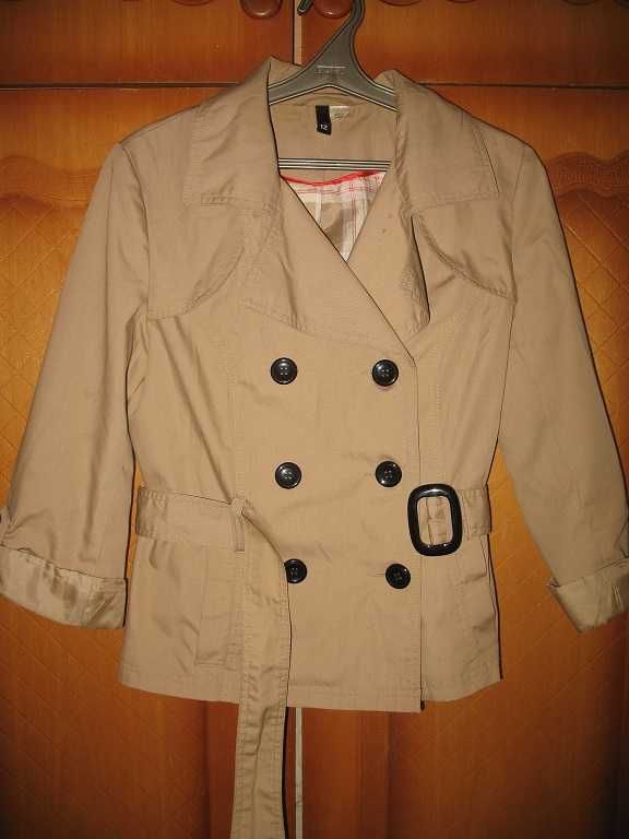 весеннее пальто  с вышивкой и курточка  размер 44-46
