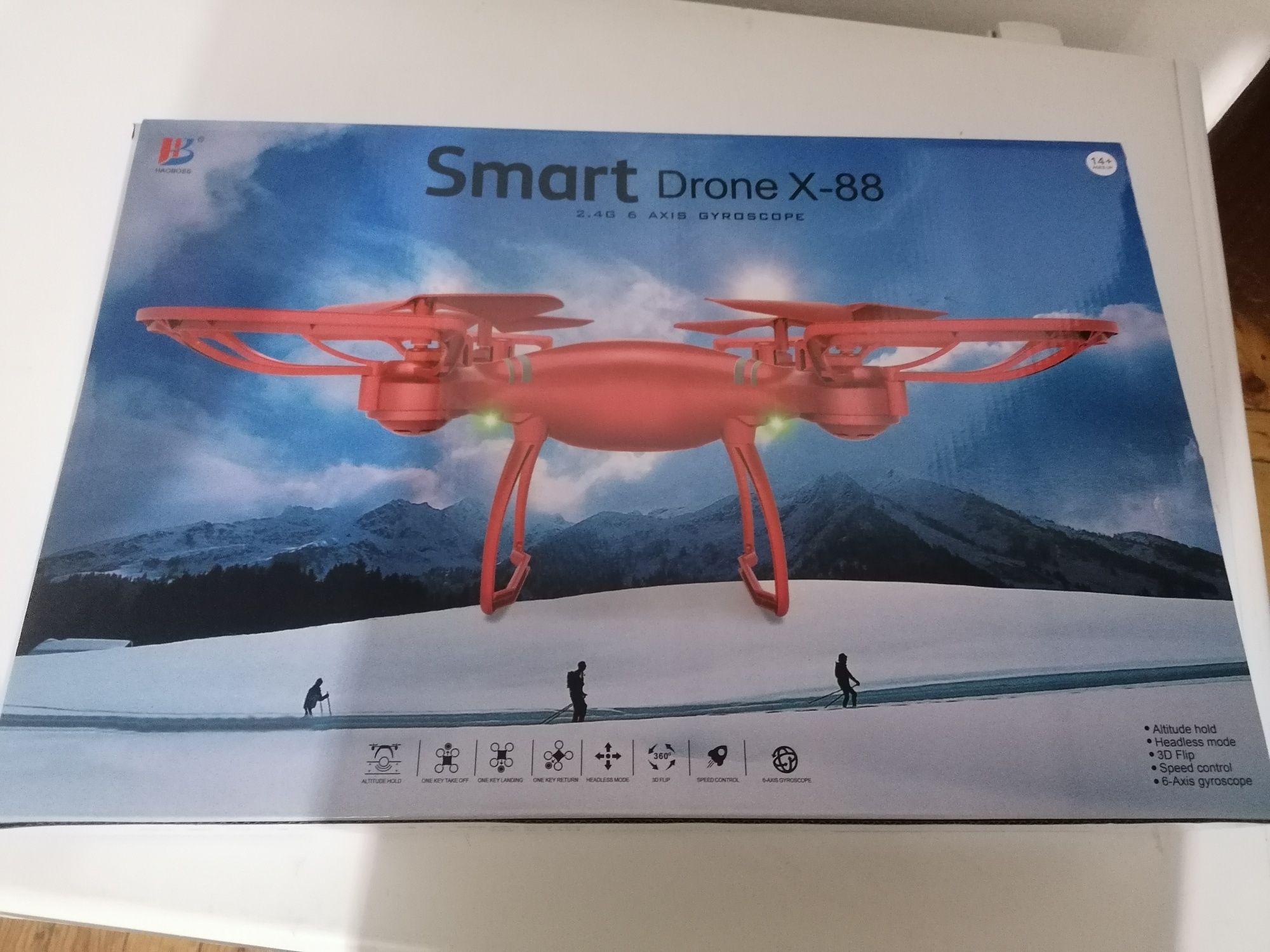 Drone smart x88 2.4G axis gyroscope