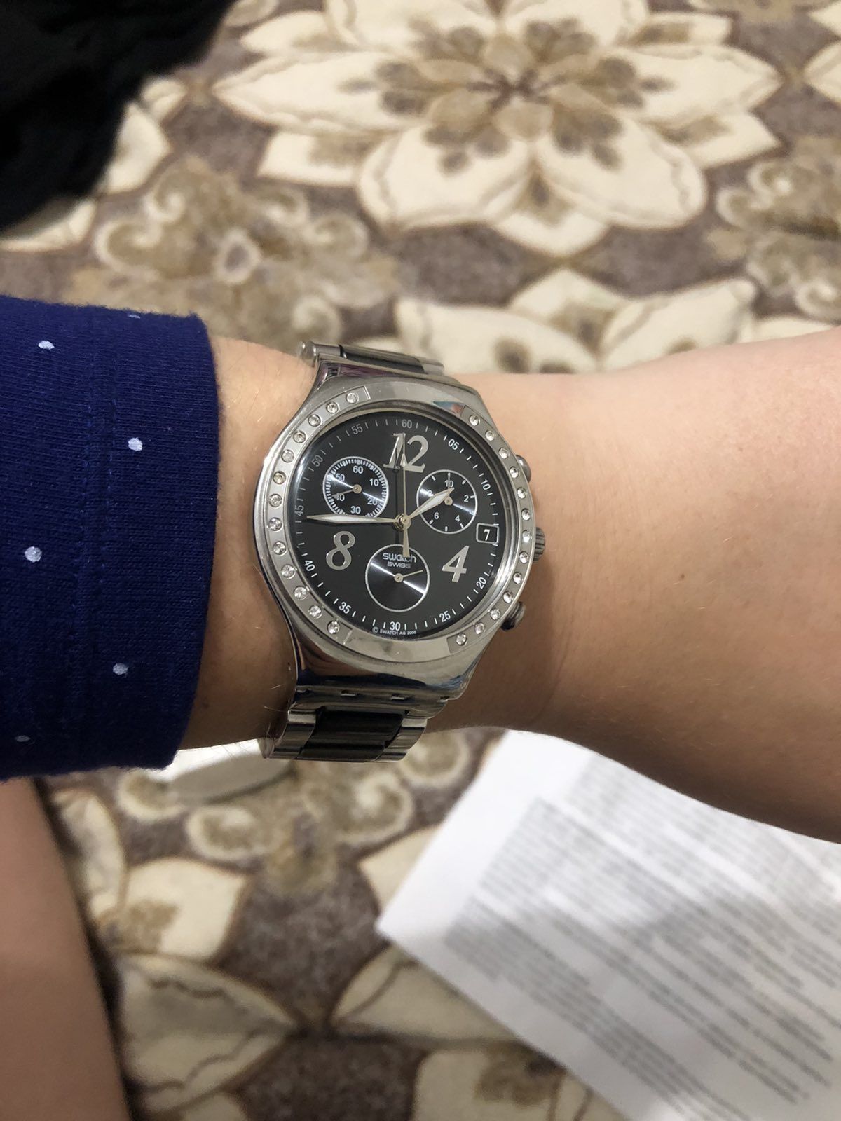 Продам жіночий годинник Swatch chrono.
Протиударні,водонепроникні