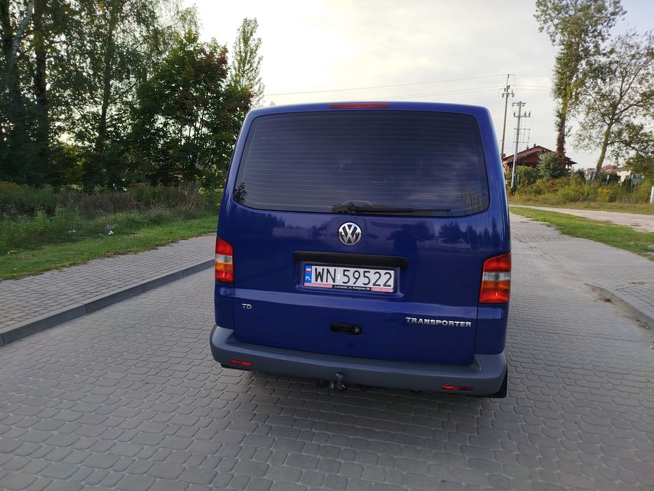 Transporter*T5*1.9TDI*9 osób*HAK*Salon Pl*Iwł*Niski Przebieg* Polecam