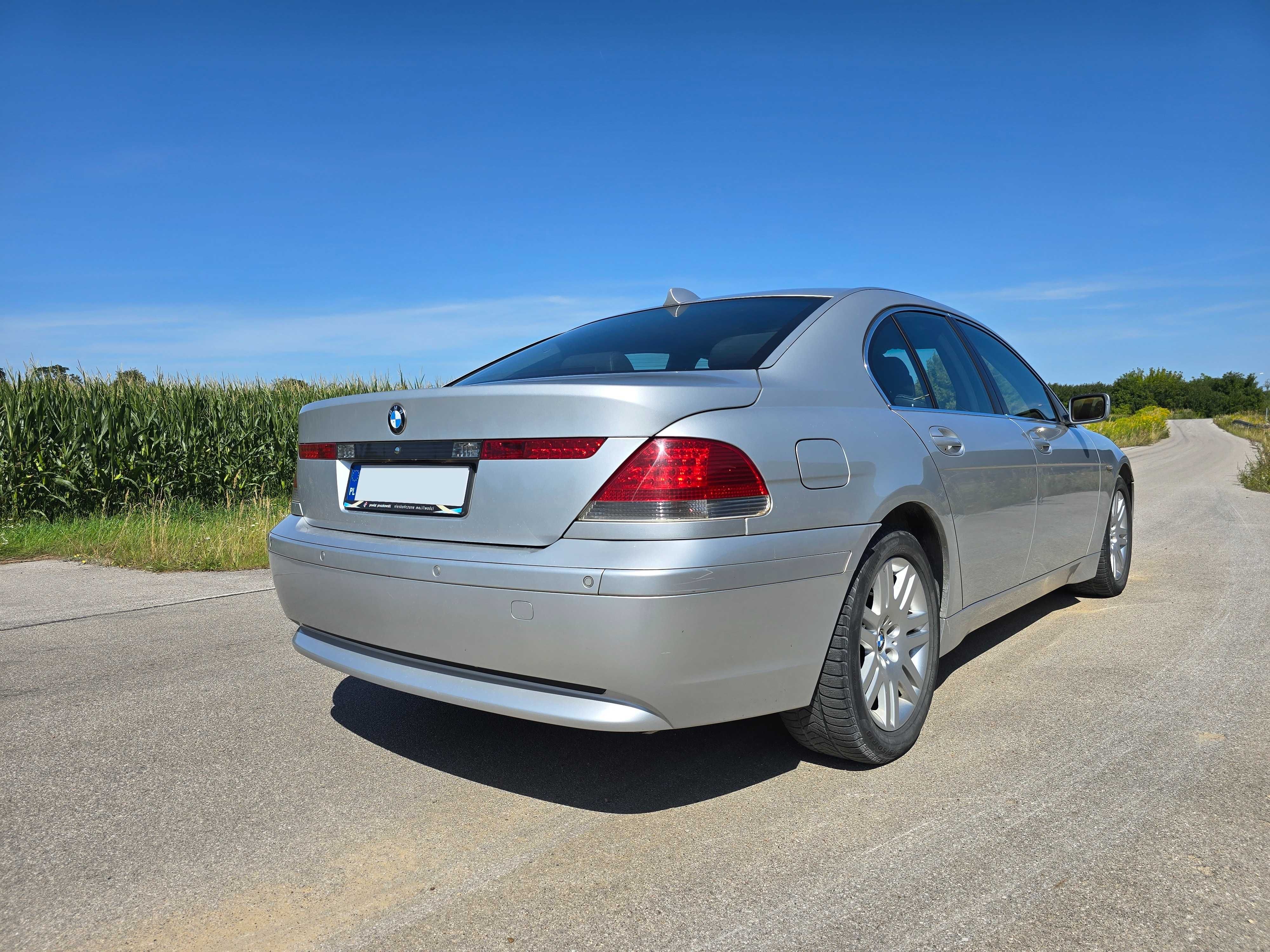 BMW E65 730D 2004 - Mały przebieg, naprawy, bogate wyposażenie
