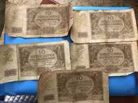Продам банкноти 10злотих 1940р. є 3шт