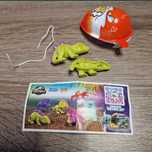 Figurka Kinder Joy Dinozaur Jurassic World zielony