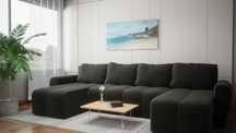 Sofa narożna Bueno U - wygodny narożnik, dostawa GRATIS, cała Polska