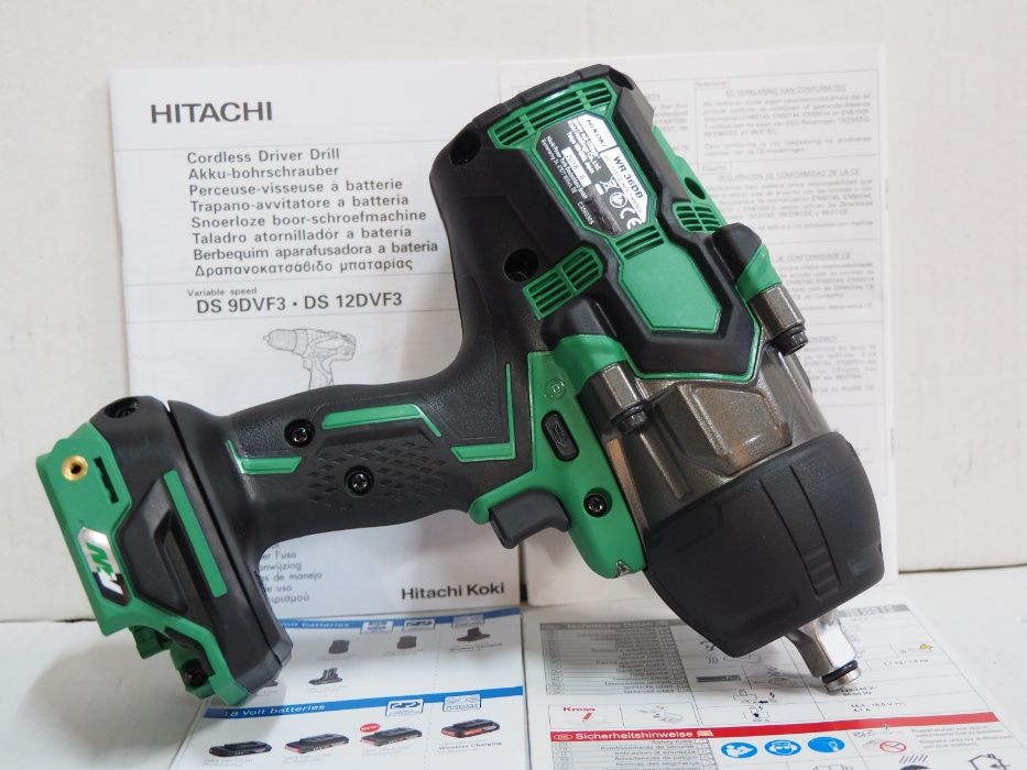 HITACHI WR 36 DB klucz udarowy HIKOKI 18v 36v bateria moc 1050Nm