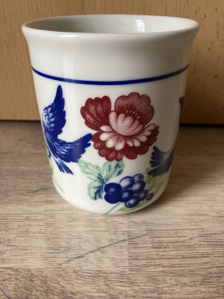 Angielski kubek niebieskie ptaki made in britain