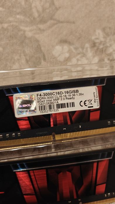 RAM 16GB DDR4 2x8GB G.Skill Aegis