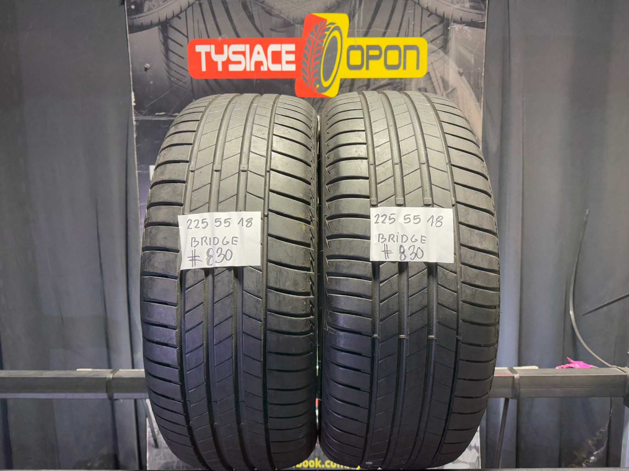 Opony Letnie 225/55/18 BRIDGESTONE TURANZA #830