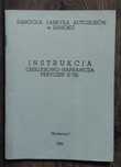 Instrukcja obsługi i naprawy D732 przyczepa D 732