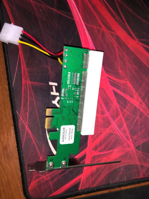 Плата розширення PCI Ex to PCI (перехідник )