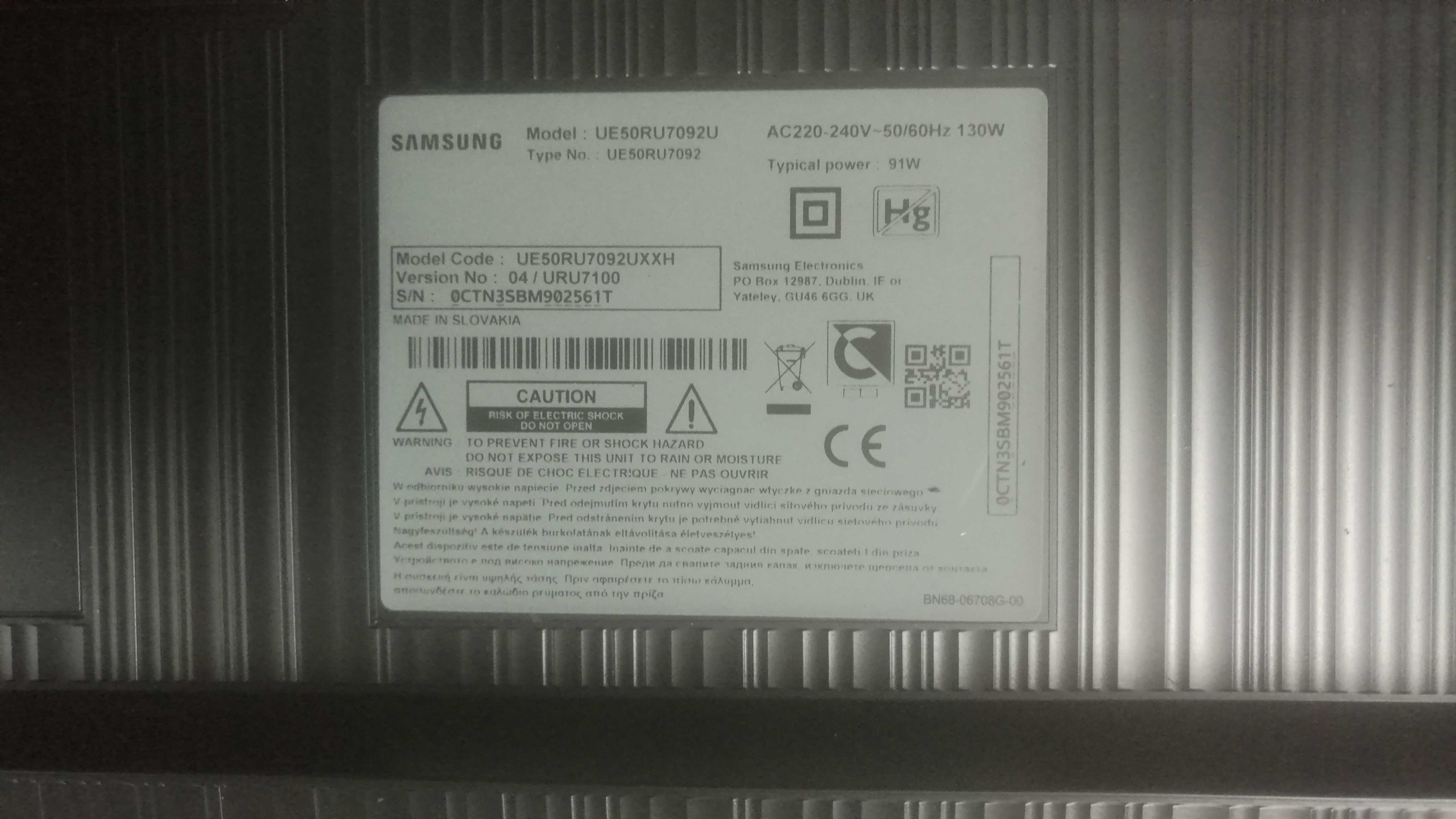 SAMSUNG  50 cali , LED, Smart
