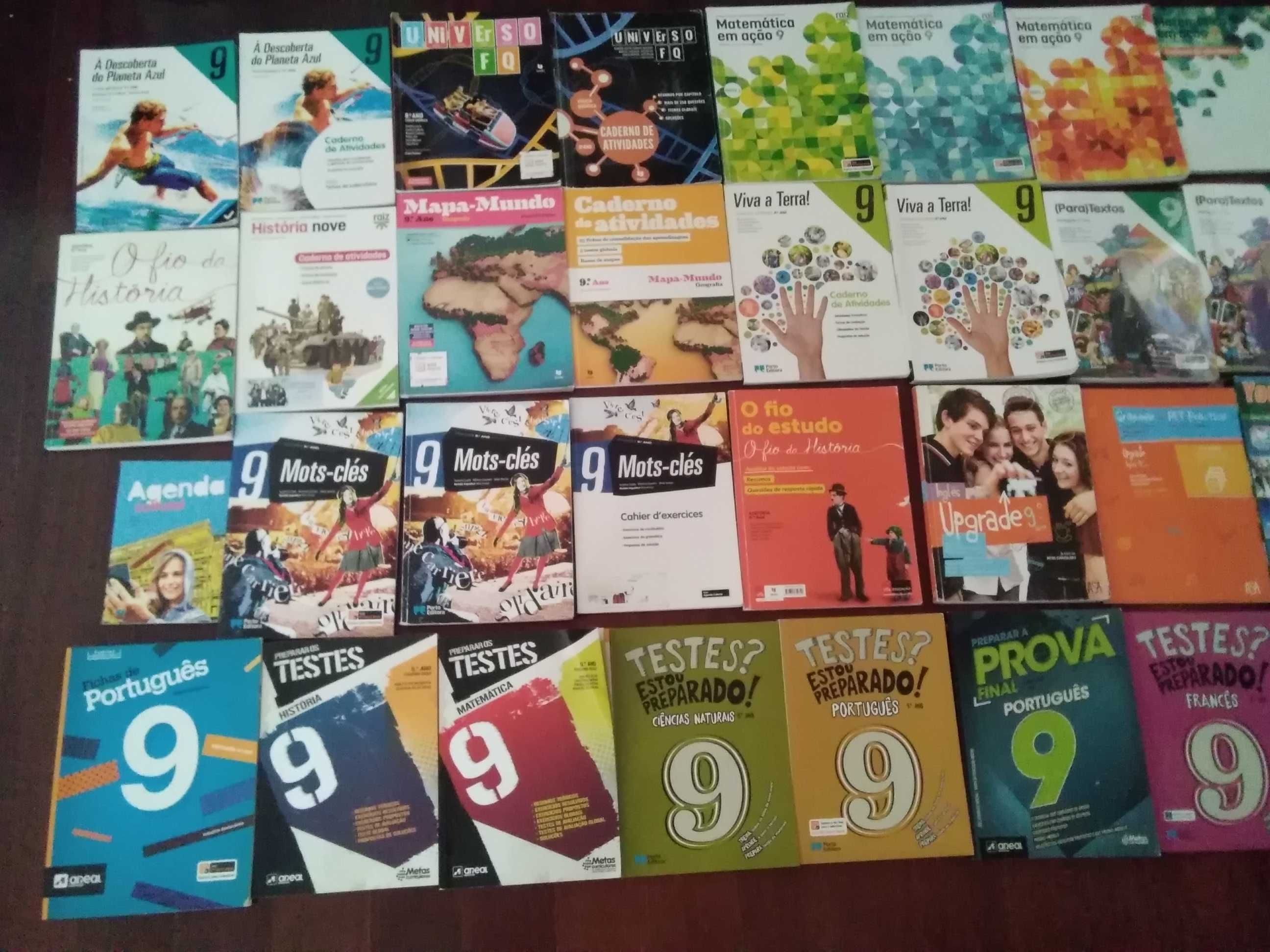 Livros escolares 9. Ano