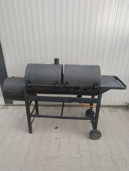 Grill Gazowy Węglowy 3w1 EL FUEGO SIERRA COMBIGRIL żeliwny ruszt+płyta