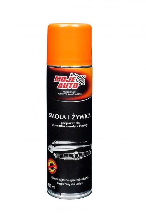 Moje Auto Spray Usuwa Smołę Żywicę I Asfalt 200ml.