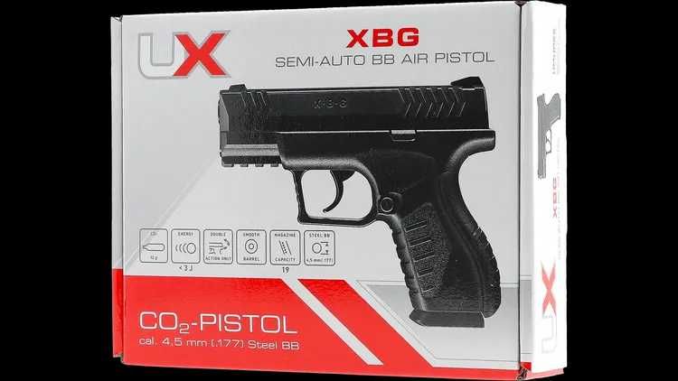 Conjunto Pistola Umarex CO2 Semi-Automática com Vários Acessórios