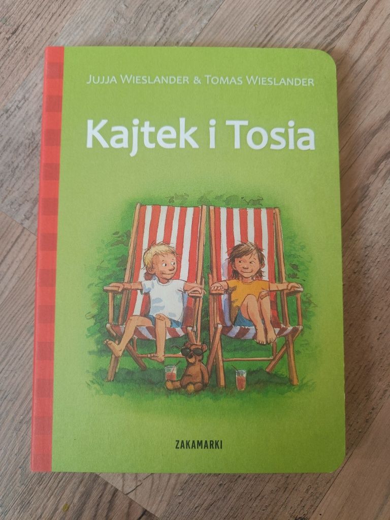 Kajtek i Tosia, wyd. Zakamarki, Jujja Wieslander