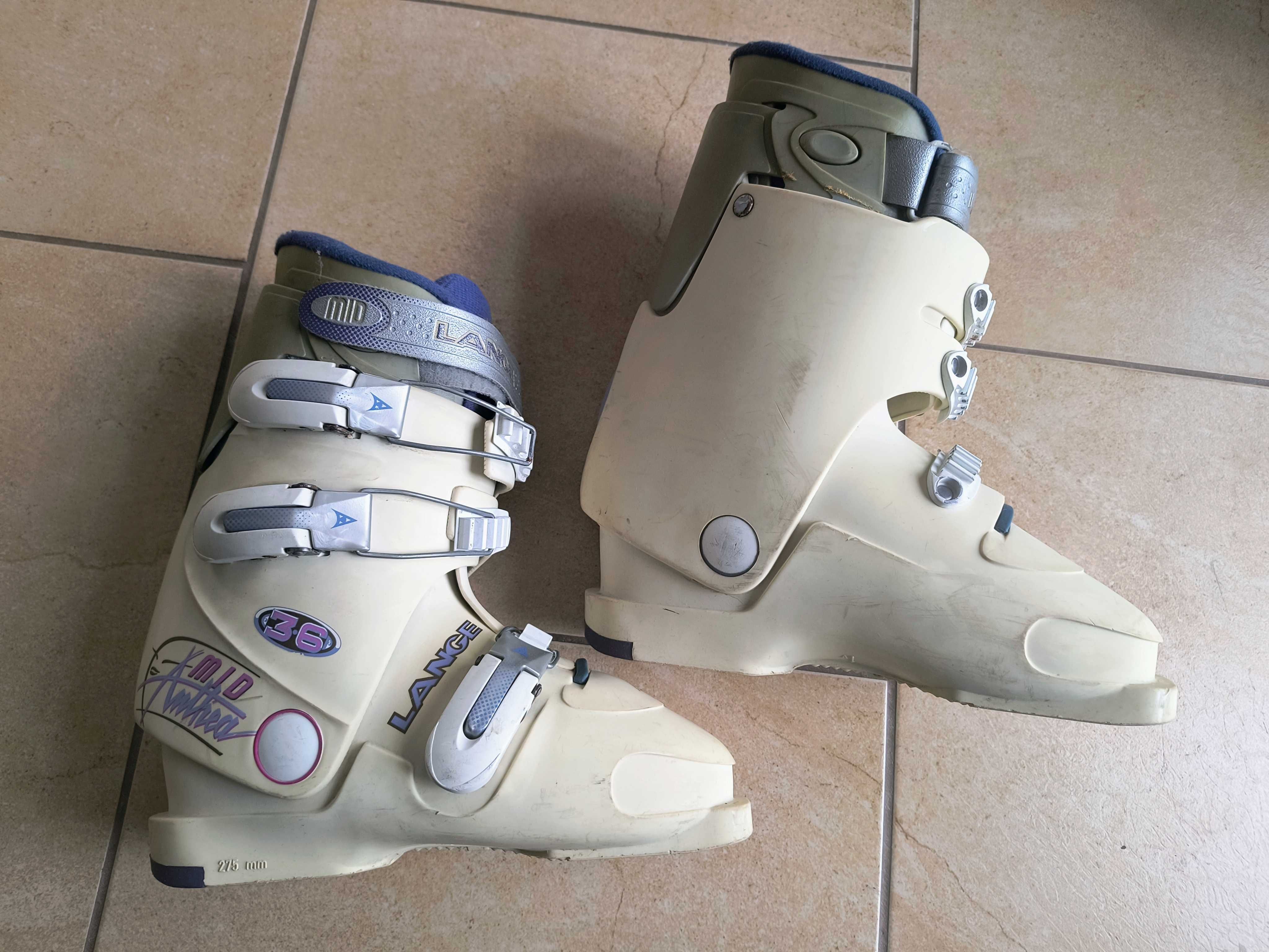 buty narciarskie zjazdowe Lange rozmiar 23 cm, 35,5