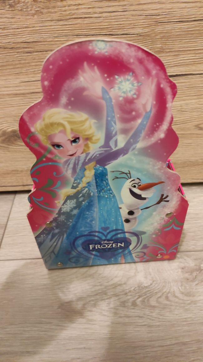 Pudełko pojemnik na przybory szkolne na biurko Frozen Kraina Lodu