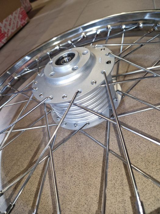 Fabrycznie Nowe wycentrowane koło r16" Romet kadet polo pegaz chrom pl