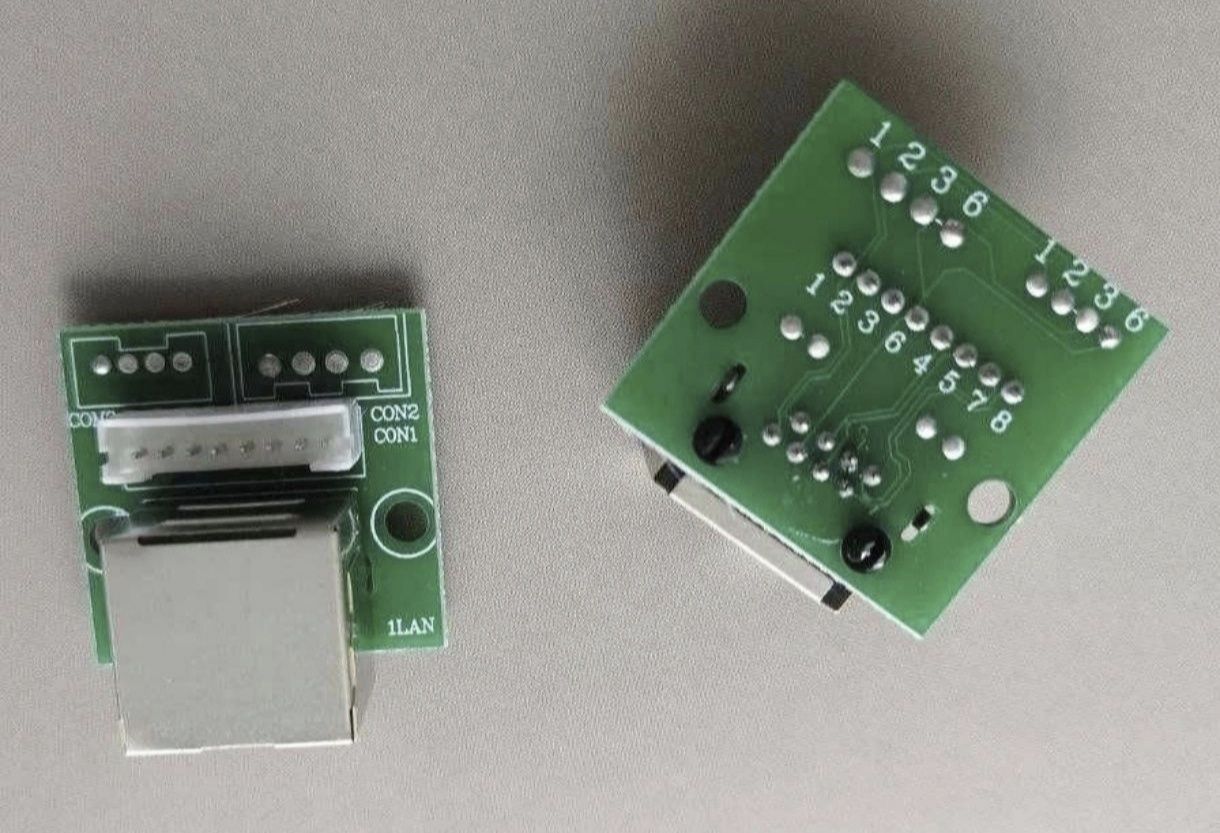 Модуль Network Ethernet port _ Интернет порт под RJ-45 коннектор