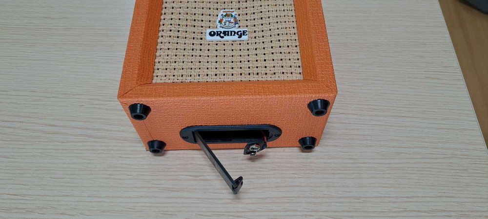 Amplificador Combo Mini para Guitarra Orange CRUSH3 micro pix laranja
