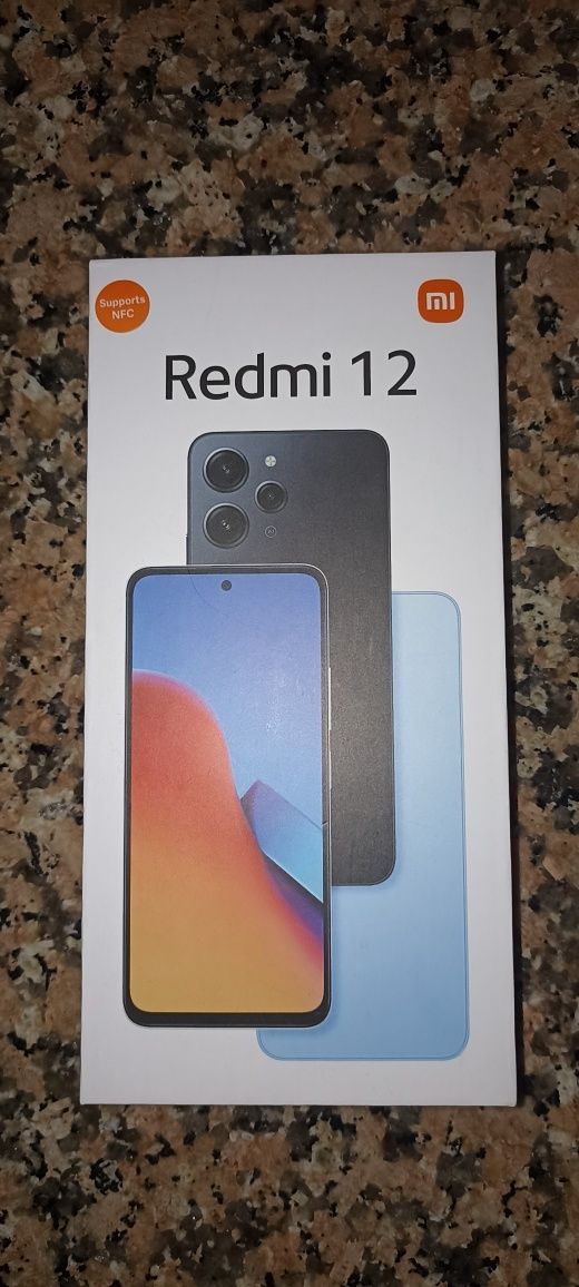 Xiaomi Smartphone REDMI 12 azul-celeste 8 GB RAM 256 GB