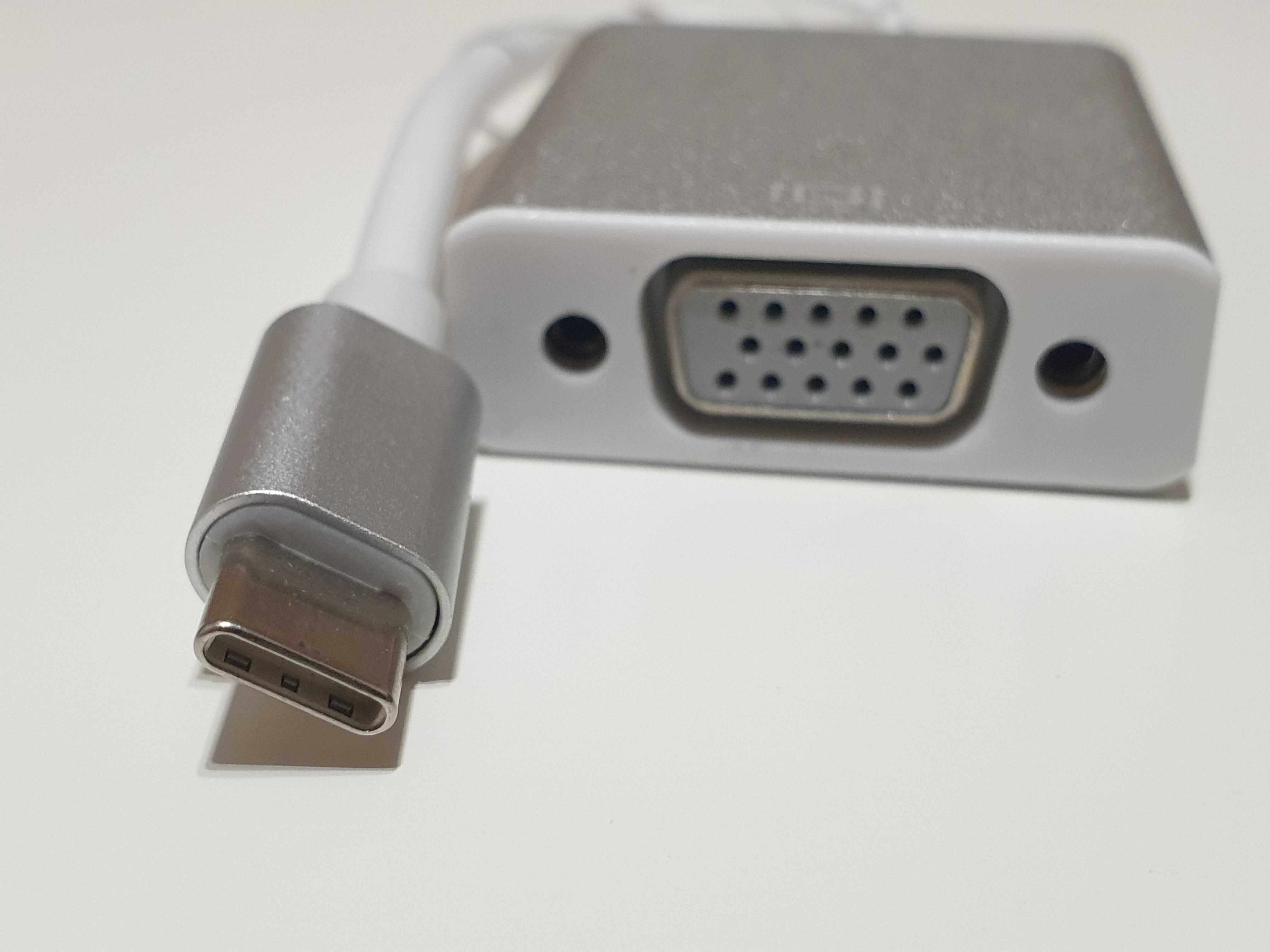 Моніторні перехідники VGA - Type C, DVI,VGA - DisplayPort