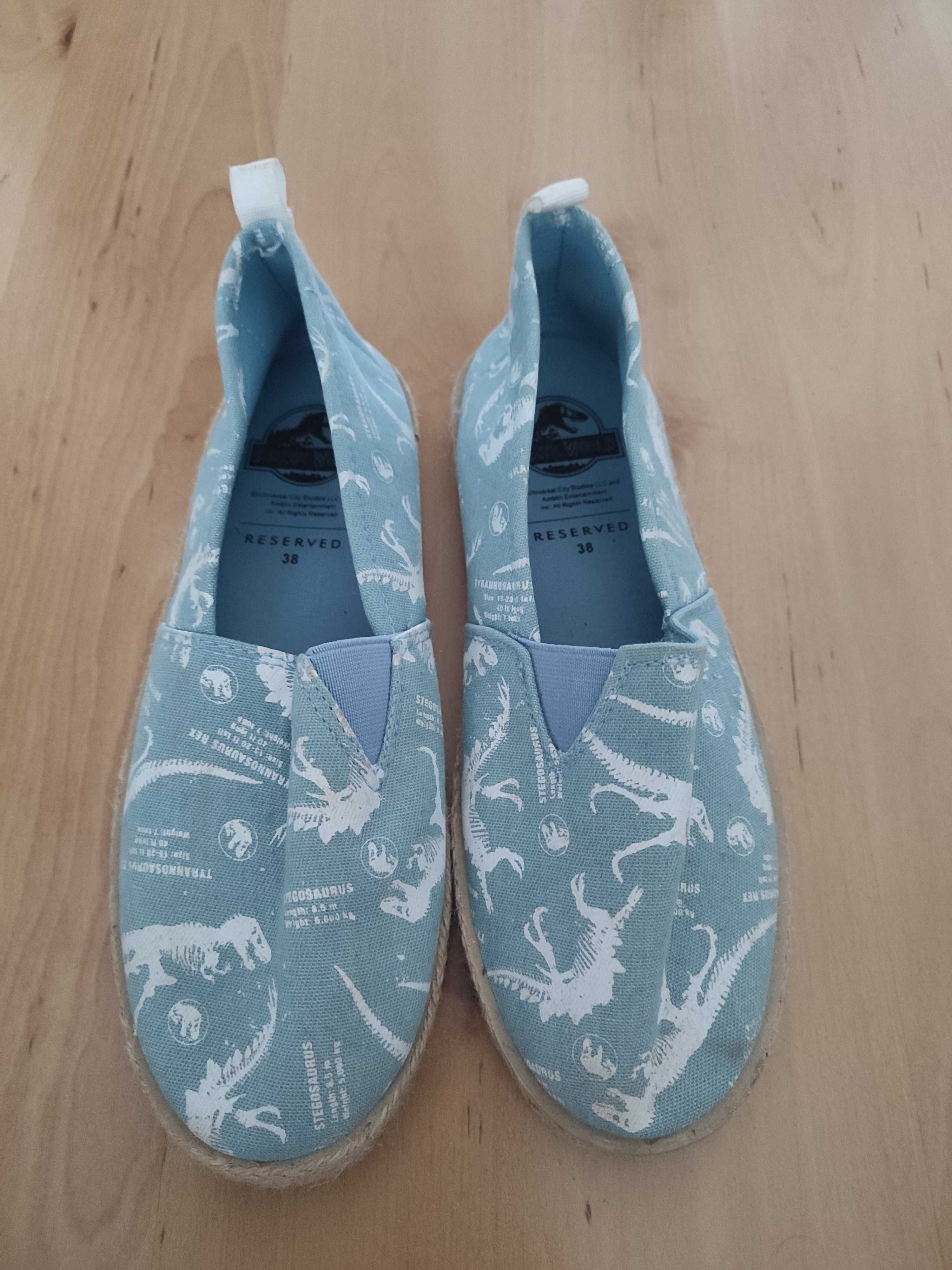 Espadryle chłopięce Reserved 38