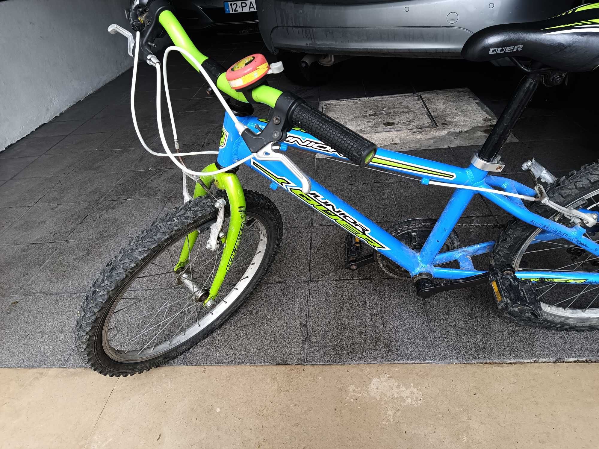 Bicicleta de criança, roda 20 com 6 velocidades