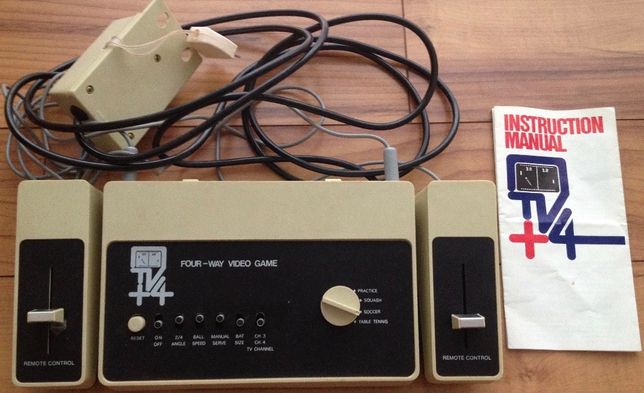 TV 4 Video Game (Anos 70) com manual