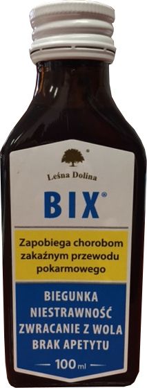 BIX Naturalny Antybiotyk Dla Gołębi Leśna Dolina 100ml