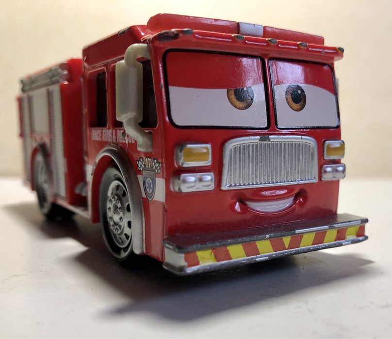 Тачки , Cars , Disney Pixar , Mattel , Пожежна машина Tiny Lugsworth