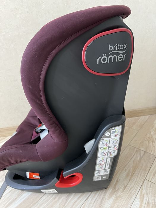 Автокрісло BRITAX-ROMER KING II Burgundy Red