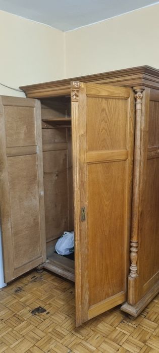 Szafa drewniana jesion 2 sztuki