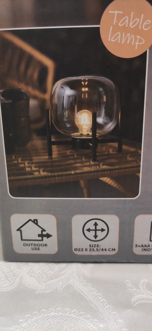 Lampa w stylu loft 2w1