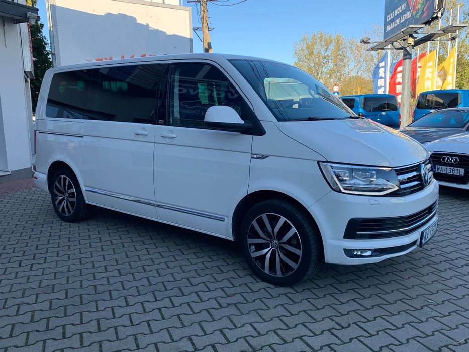 Volkswagen Multivan 204KM 4Motion Generation SIX, Bezwypadkowy, pełny serwis, bogata wersj