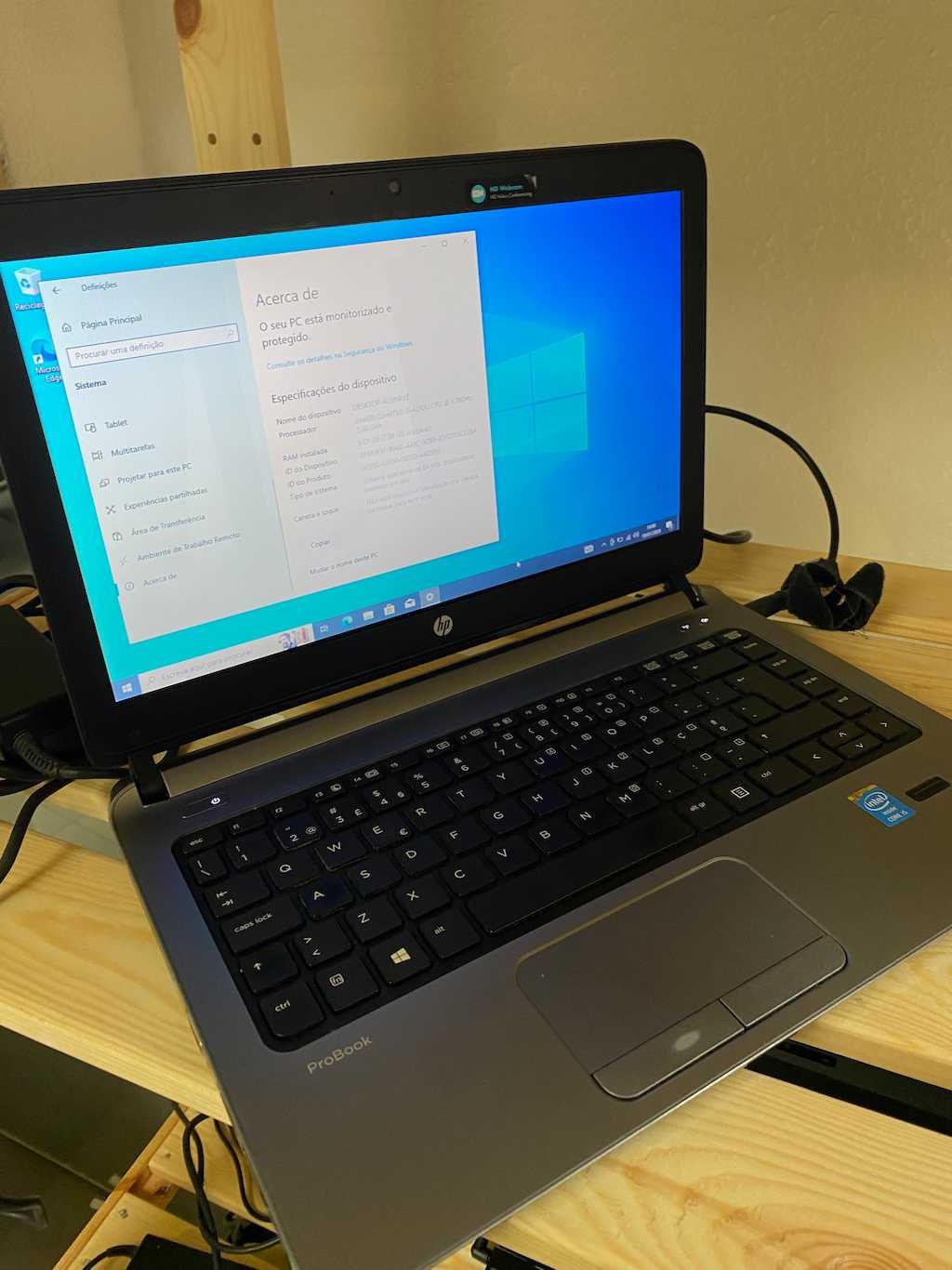 HP Probook G2 - Core i5, 8GB RAM, Bateria Nova, Carregador