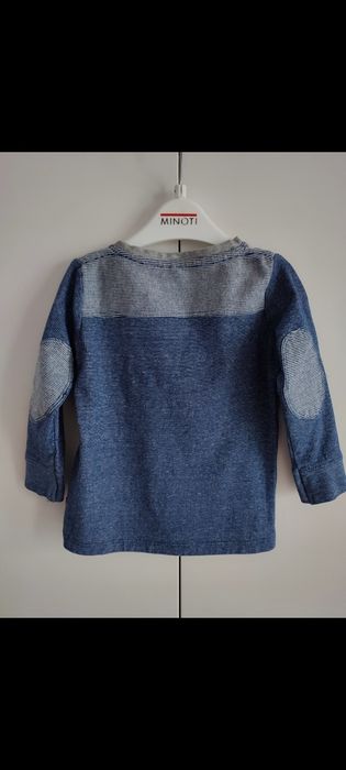 Śliczna bluzka z długim rękawem dla chłopca 80 Name it