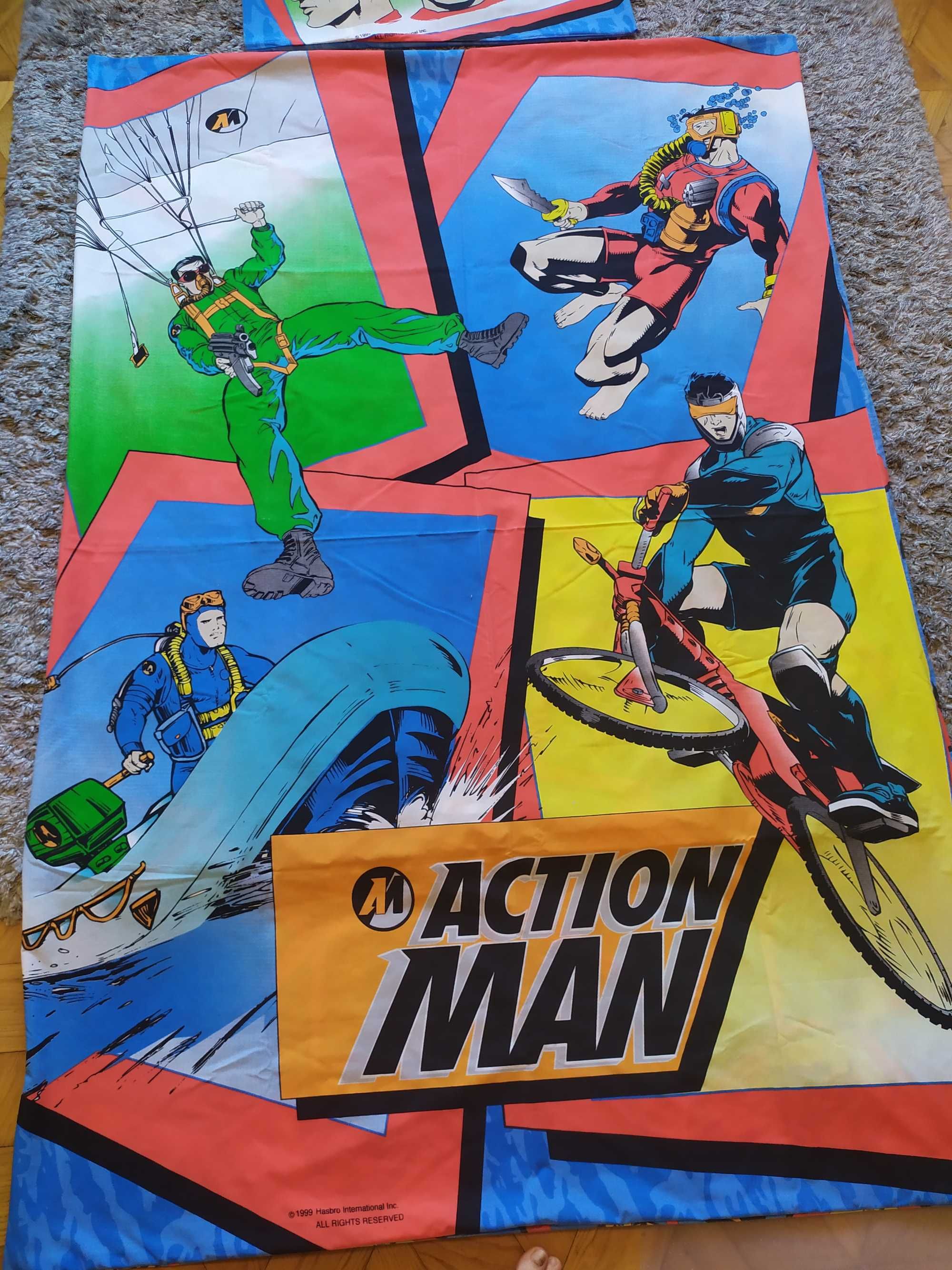 Action Man pościel dla chłopca