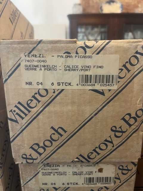 Serviço copos cristal Villeroy & Boch Paloma Picasso Roma