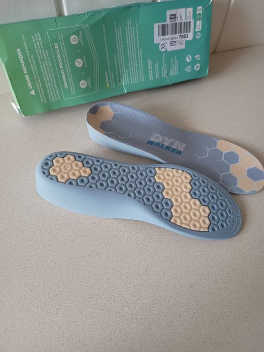 Wkładki do butów ze zwiększoną wysokością 2,5cm