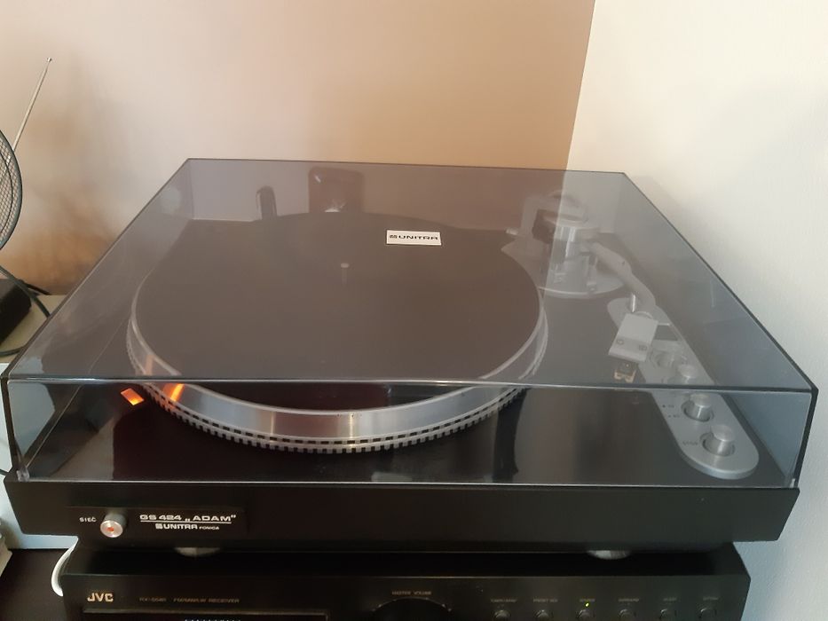 Gramofon ADAM GS 424 stan kolekcjonerski oryginalny karton fabryczny !