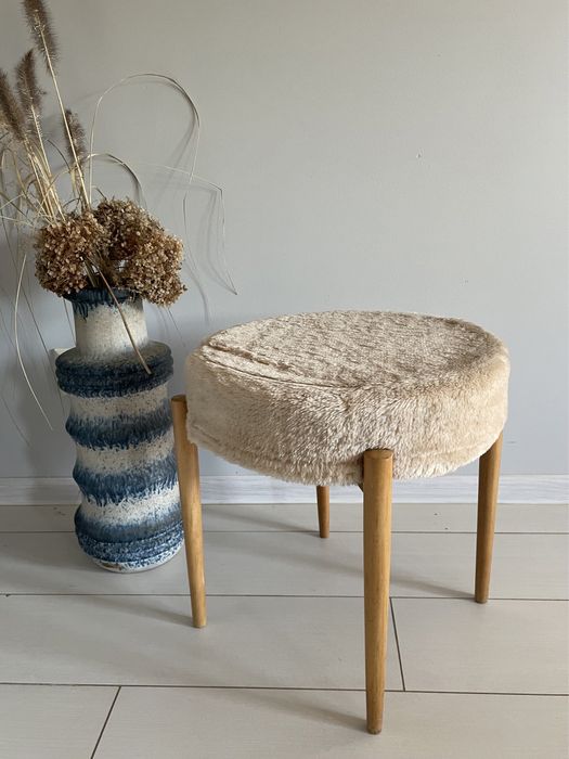 Stołek,podnóżek Skandynawia lata ’70