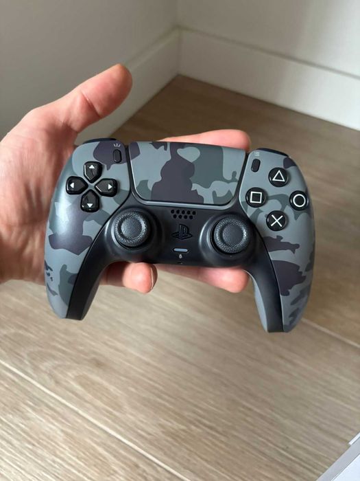 Новый геймпад DualSense Grey Camo – Стиль. Комфорт. Контроль. Sony PS5