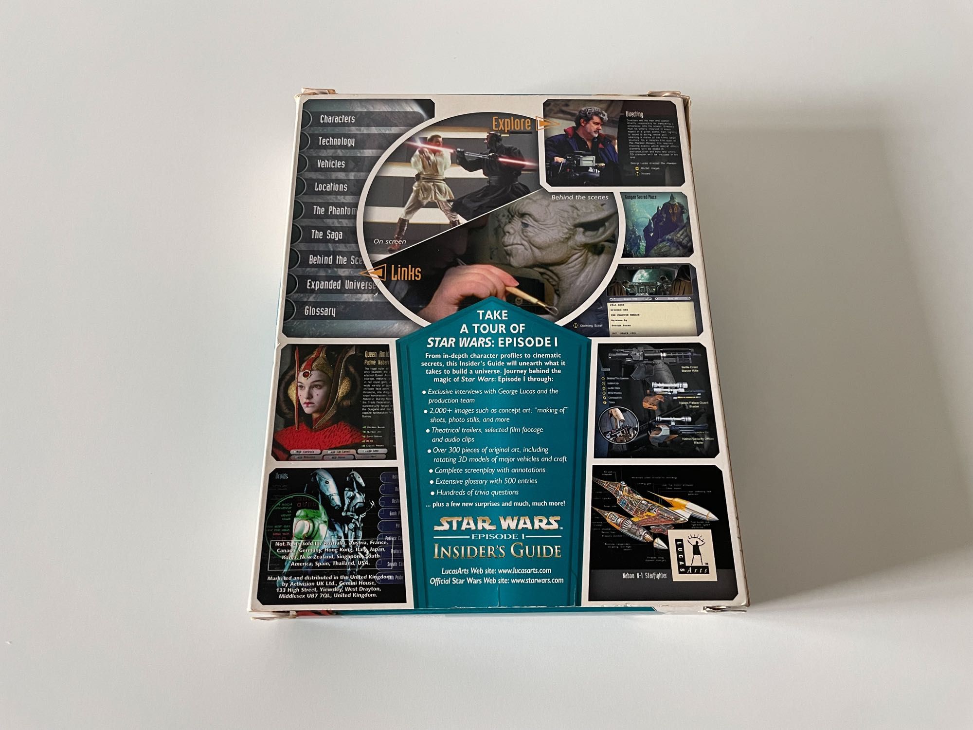 Star Wars Episode 1 Insider's Guide PC Big Box