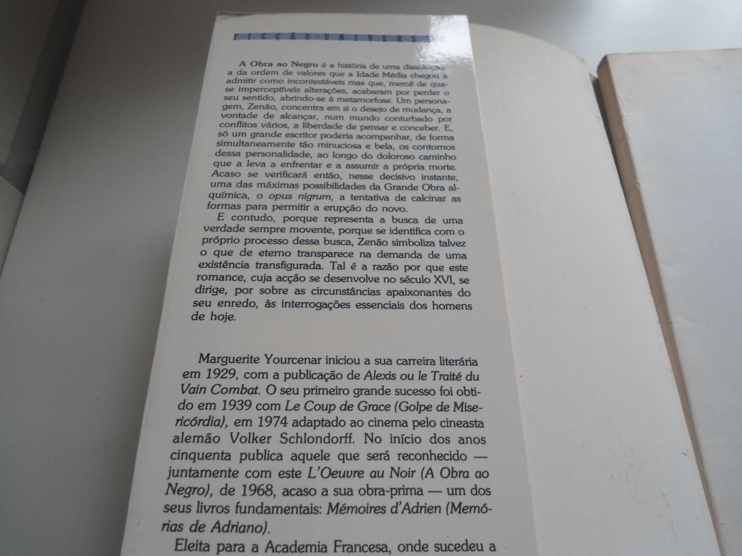 A Obra ao Negro por Marguerite Yourcenar (1992)